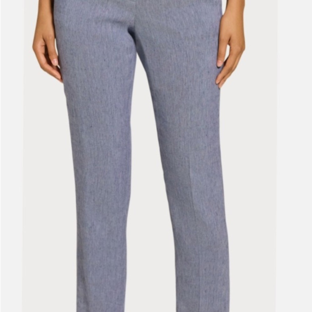 Theory Light Blue Treeca Pull-On Pant Size 12